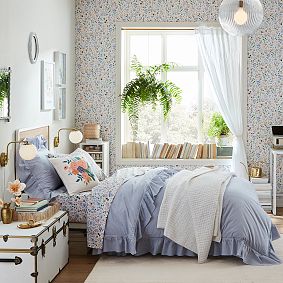 Rifle Paper Co. Bramble Fields Cream Organic Sheet Set