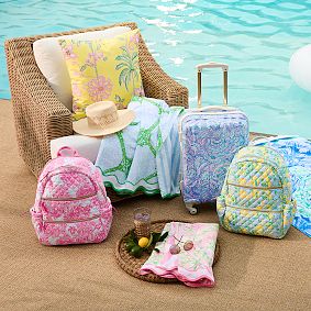 Lilly Pulitzer Bamboo Butterfly Beach Towel UPF 50+