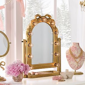 LoveShackFancy Light-Up Marquee Vanity Mirror (16&quot;x22&quot;)