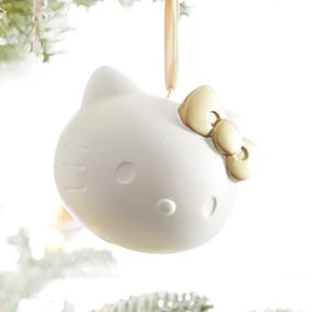 Hello Kitty® Head 3-D Molded Ornament