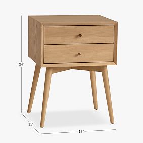 West Elm Mid-Century Nightstand - Thumbnail 4