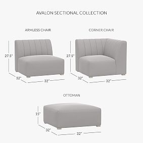 Avalon Modular Sectional (32")