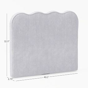 No Nails Millie Piped Smart Wall Mounted Headboard