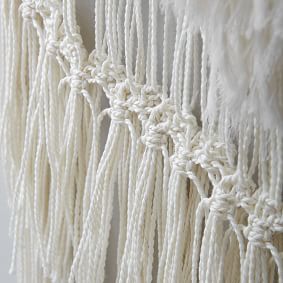 Feather And Fringe Wall Hanging