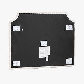 No Nails Auburn Piped Wall Mounted Headboard