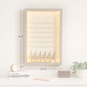 Backlit Ball-Drop Wall Game