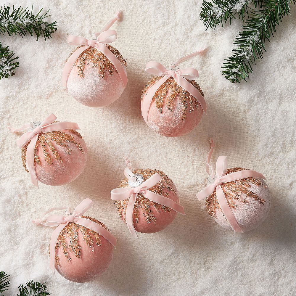 LoveShackFancy Round Ornaments - Set of 6