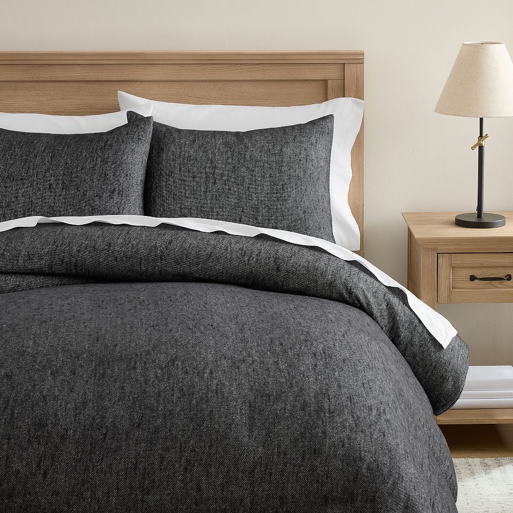 Cozy Melange Flannel Duvet Cover