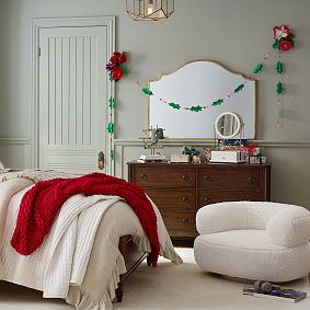 Gold Double-Wide Arch Mirror (44&quot;x33&quot;)