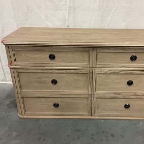 Open Box: Colette 6-Drawer Wide Dresser (56&quot;W x 19.5&quot;D) - Seadrift