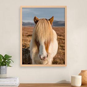 Minted® Icelandic Horses 2 Wall Art by Crystal Lynn Collins
