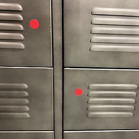 Open Box: Locker 8-Drawer Wide Dresser (47.5&quot;W x 19&quot;D) - Gray Metal