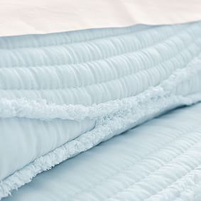 Textured Waves Microfiber Quilt