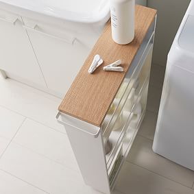 Rolling Slim Cart with Handle