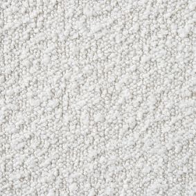 Large Chunky Boucle Ivory Bean Bag Chair