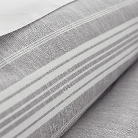 Open Box: Windward Stripe Reversible Duvet Cover