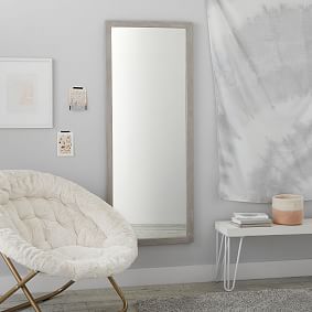 Wood Framed Full Length Mirror
