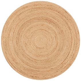 Natural Round Jute Rug
