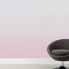 Blush Ombre Peel &amp; Stick Wallpaper