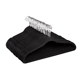 50-Pack Non-Slip Velvet Hangers