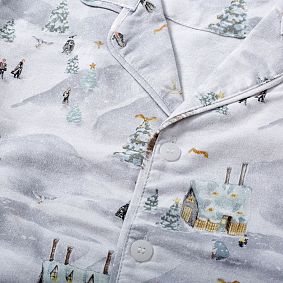 Harry Potter&#8482; Snow Scene Organic Loose Fit Pajama Set