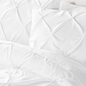 Microfiber Pintuck Duvet Cover