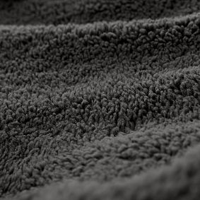 Large Sherpa Charcoal Oversized Bean Bag Chair