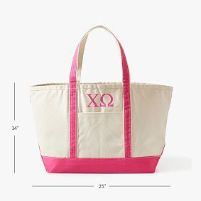Sorority Canvas Tote