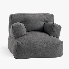 Tweed Charcoal Eco Lounger