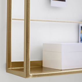 Metal Ledge With Photo Holder