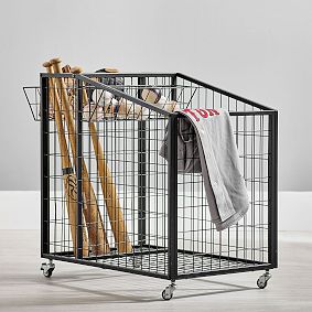 Industrial Metal Storage Gear Cart