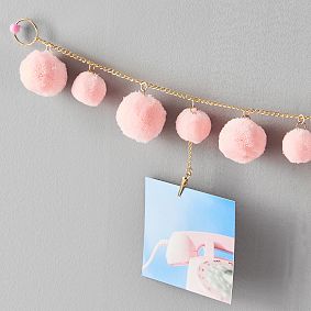 Pom Pom Photo Garland