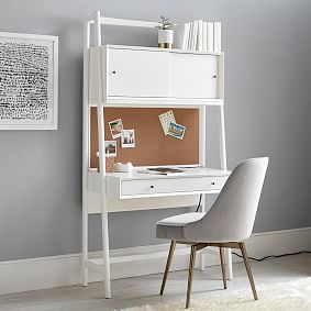 west elm x pbt Mid-Century Smart Wall Desk (38&quot;)