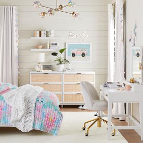 Iridescent Globe Table Lamp (18")