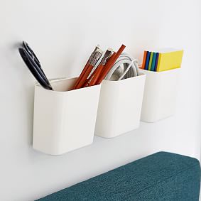 No Nails Square Cubbies, Set of 3