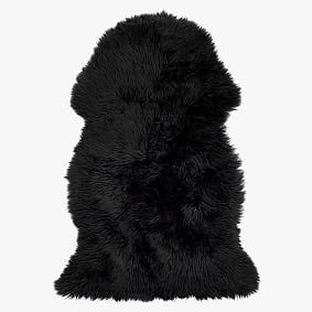 Supersoft Shearling Rug - Black