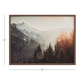 Mountain Art LED Wall Light