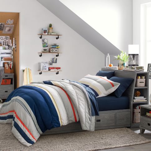 Wyatt Stripe Bedroom