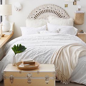 No Nails Mandala Carved Wall Mounted Headboard