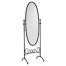 Amelie Floor Mirror, Black