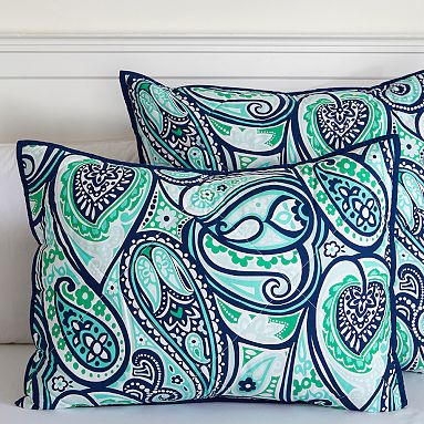 Paisley Perfect Standard Sham, Pool Multi