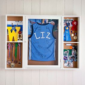 Sports Showcase, Shelf, White