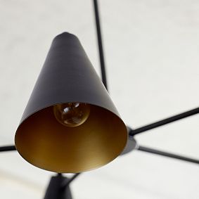 Cone Adjustable Chandelier