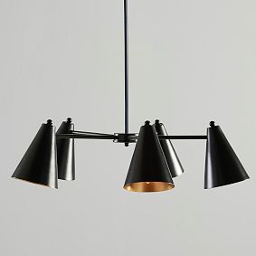 Cone Adjustable Chandelier