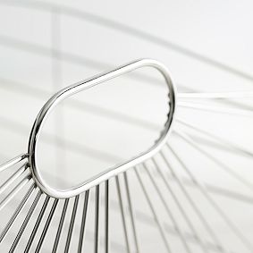 Metallic Wire Baskets, Set of 2