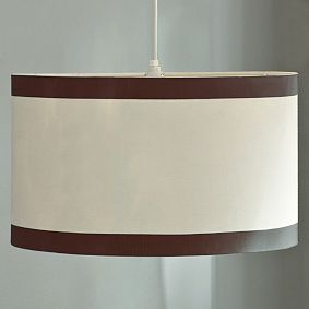 Ribbon Trim Pendant Shade
