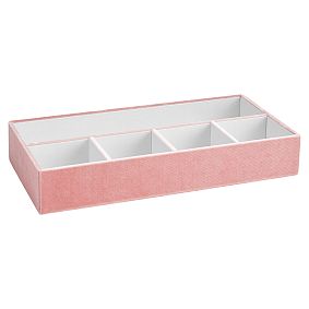 Velvet Desk Accessories, Set of 3, Blush