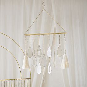 Ceramic Teardrop Wall Hanging