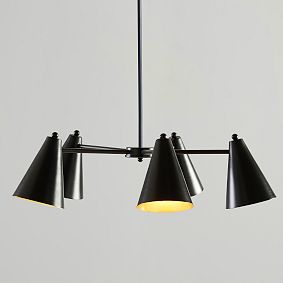 Cone Adjustable Chandelier