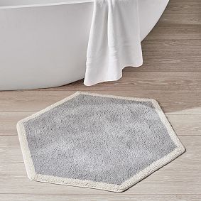 Hexagon Bath Mat